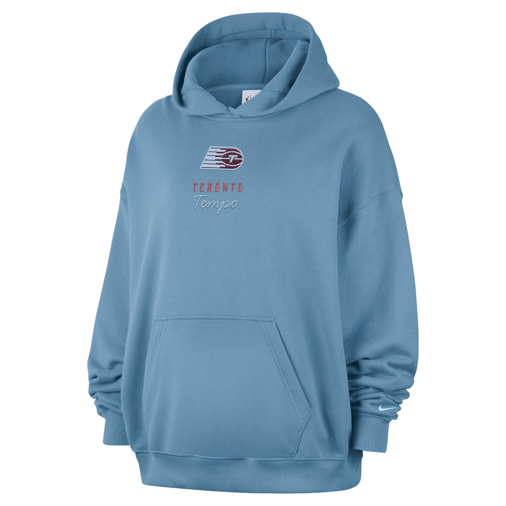 Sweat à capuche oversize Nike Hydrogen Blue Toronto Tempo Studio pour femme