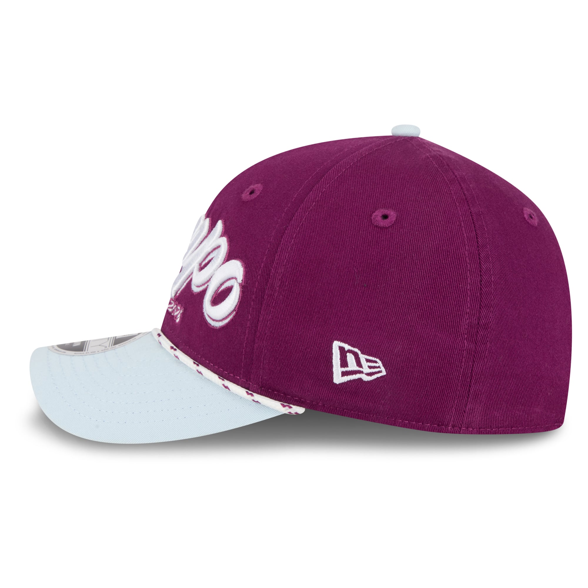 Casquette ajustable New Era Bordeaux Toronto Tempo Team Loyal 9FORTY M-Crown pour jeunes