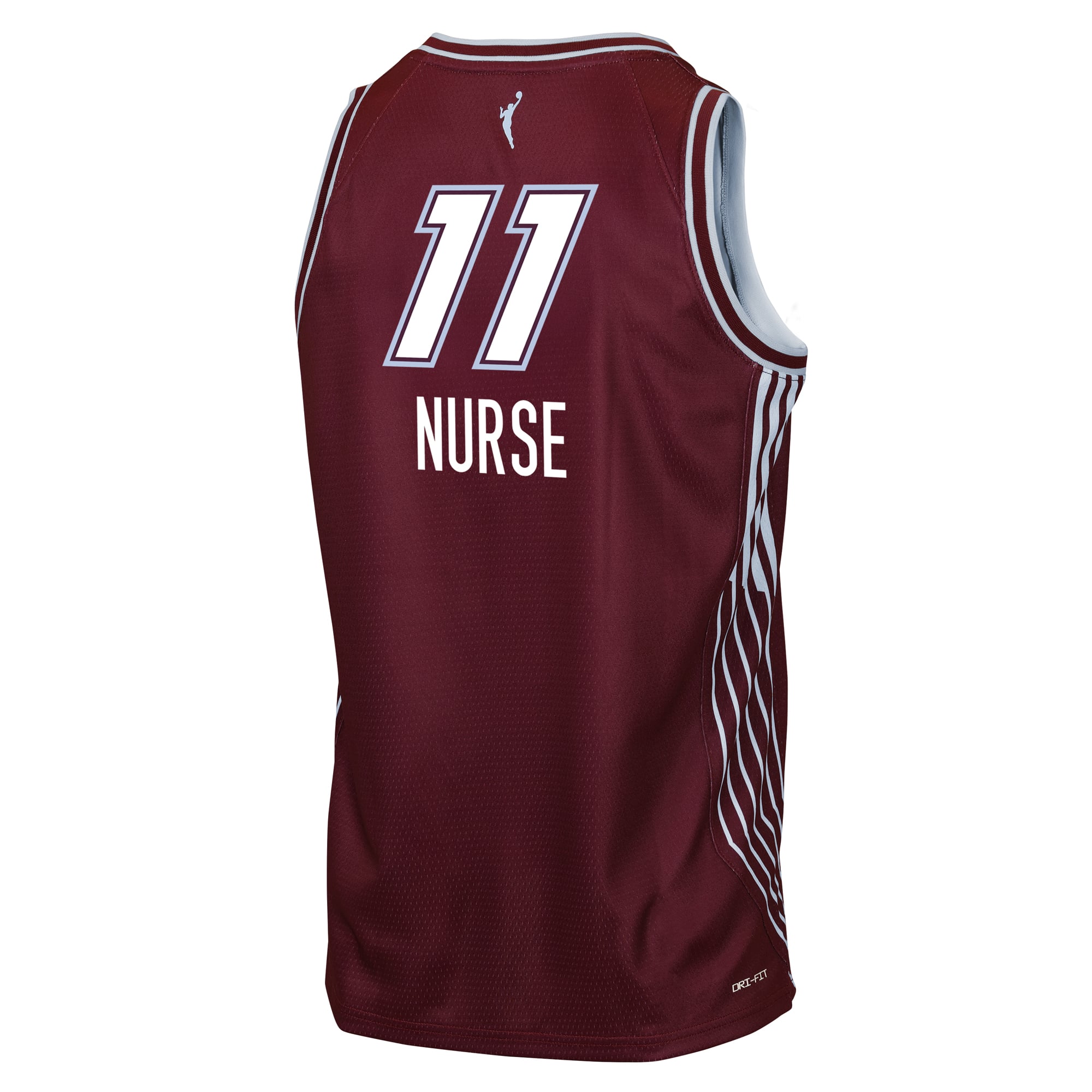 Maillot de joueur Nike Kia Nurse Bordeaux Toronto Tempo Victory pour enfant - Édition Explorer