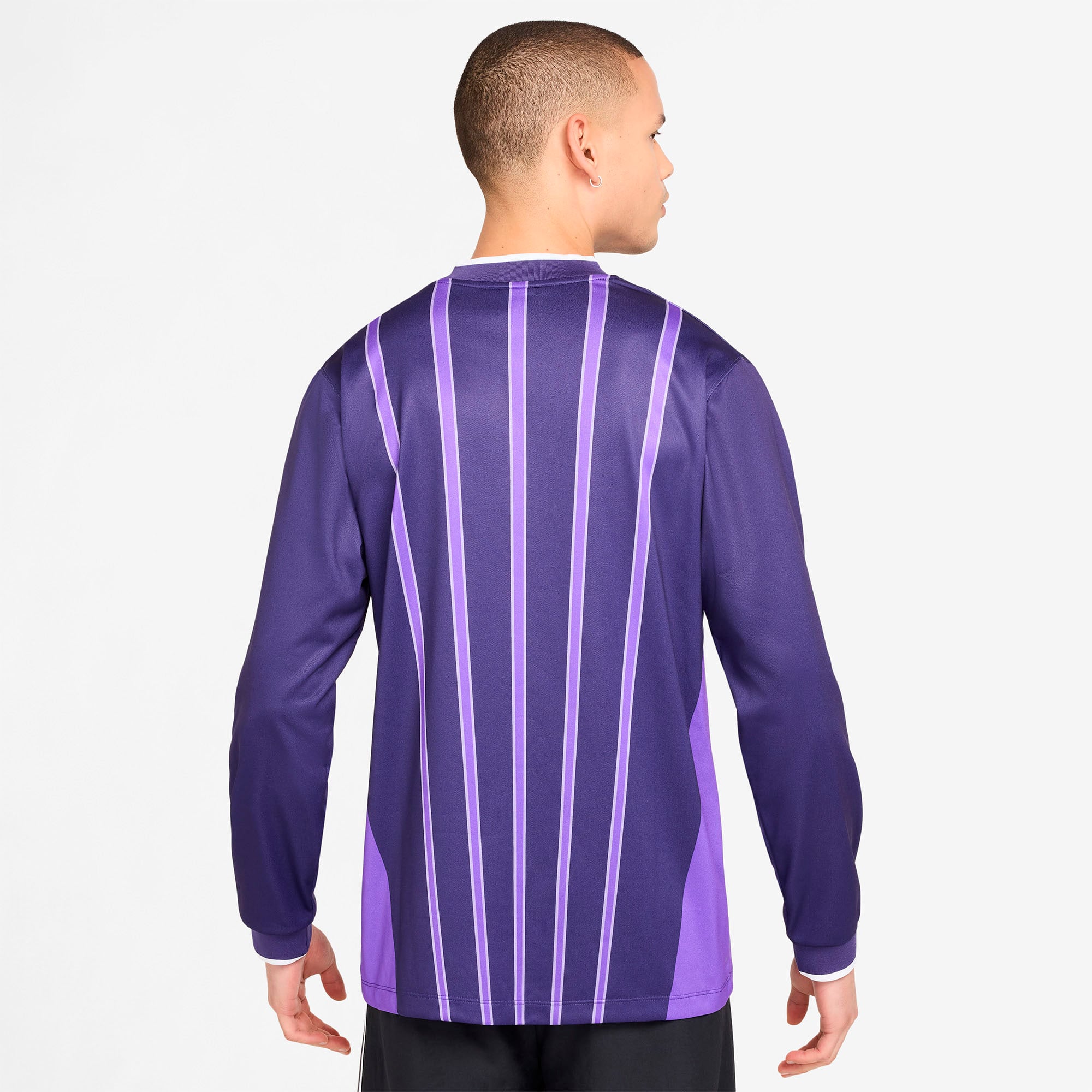 Maillot de sport Nike violet Tottenham Hotspur Third Energy Dri-FIT à manches longues pour homme, saison 2026/27