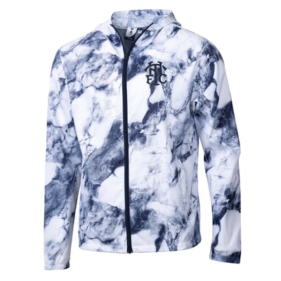Veste coupe-vent zippée Tottenham Hotspur Sport Design Sweden Breeze - Blanche