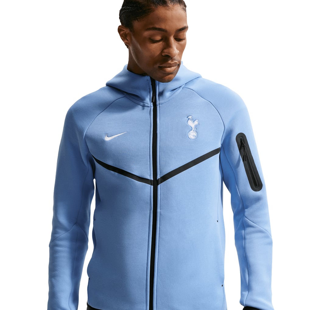 Tottenham Hotspur Nike Tech Fleece Jacket - Light Blue