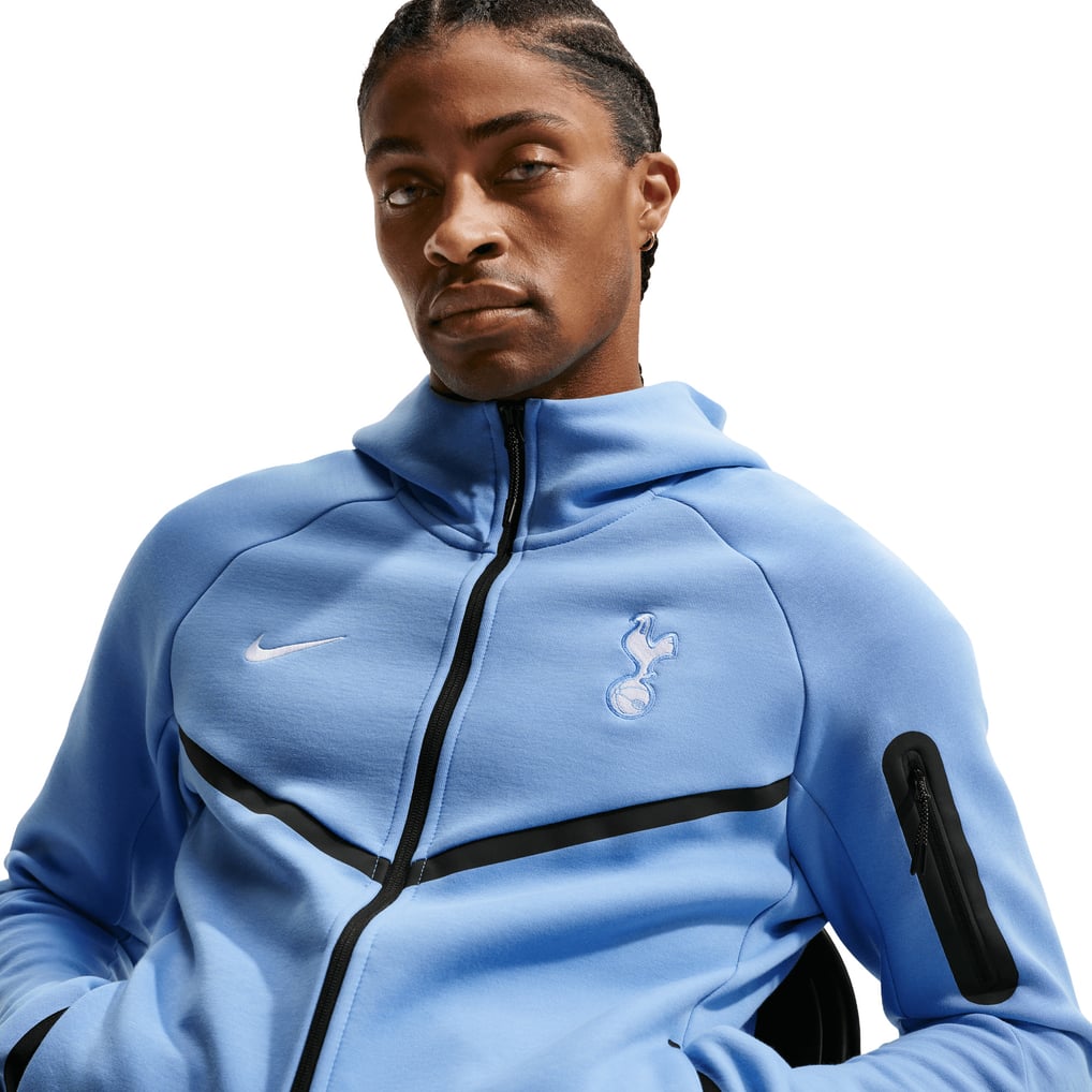 Tottenham Hotspur Nike Tech Fleece Jacket - Light Blue