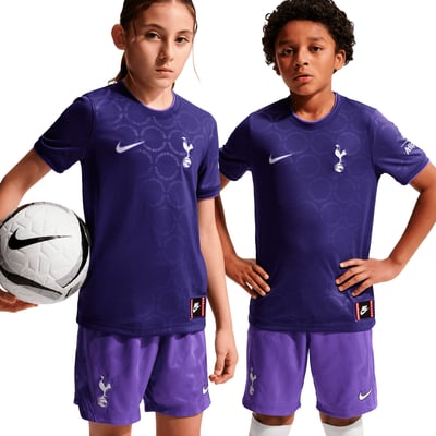Tottenham Hotspur Nike Third Pre Match Top - Light Purple - Kids