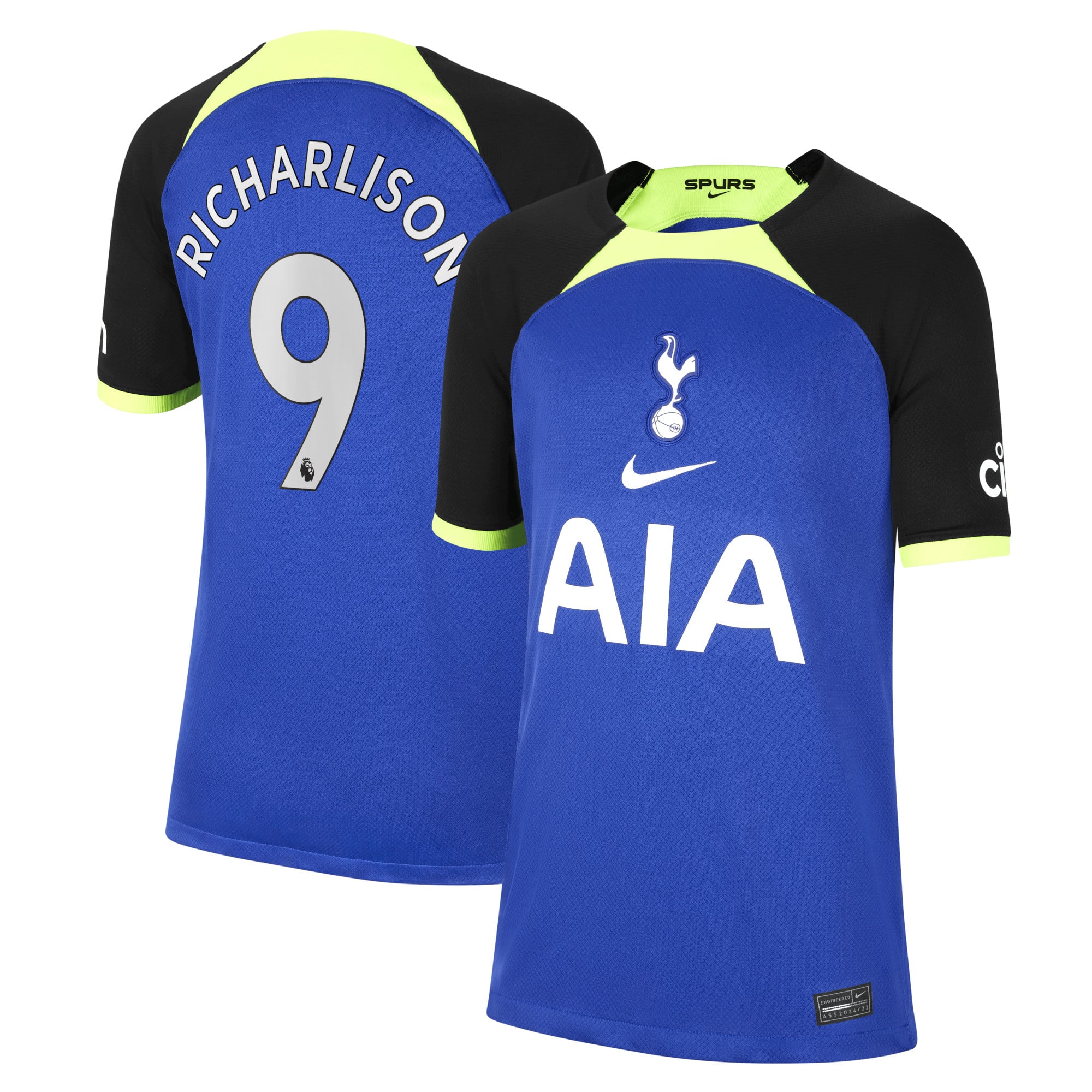 Youth Nike Richarlison Blue Tottenham Hotspur 2022/23 Away Breathe
