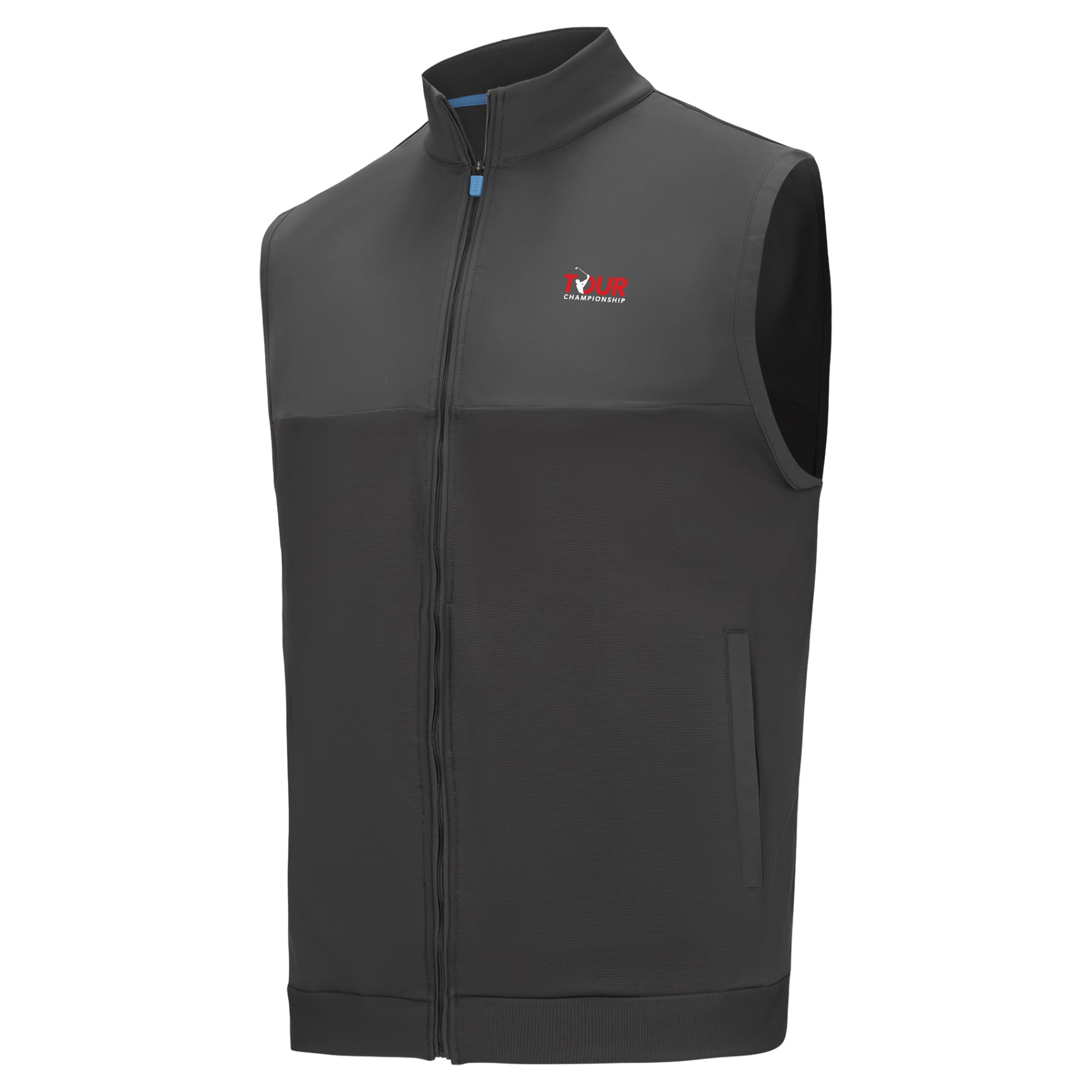 Gilet zippé FootJoy TOUR Championship couleur anthracite pour homme