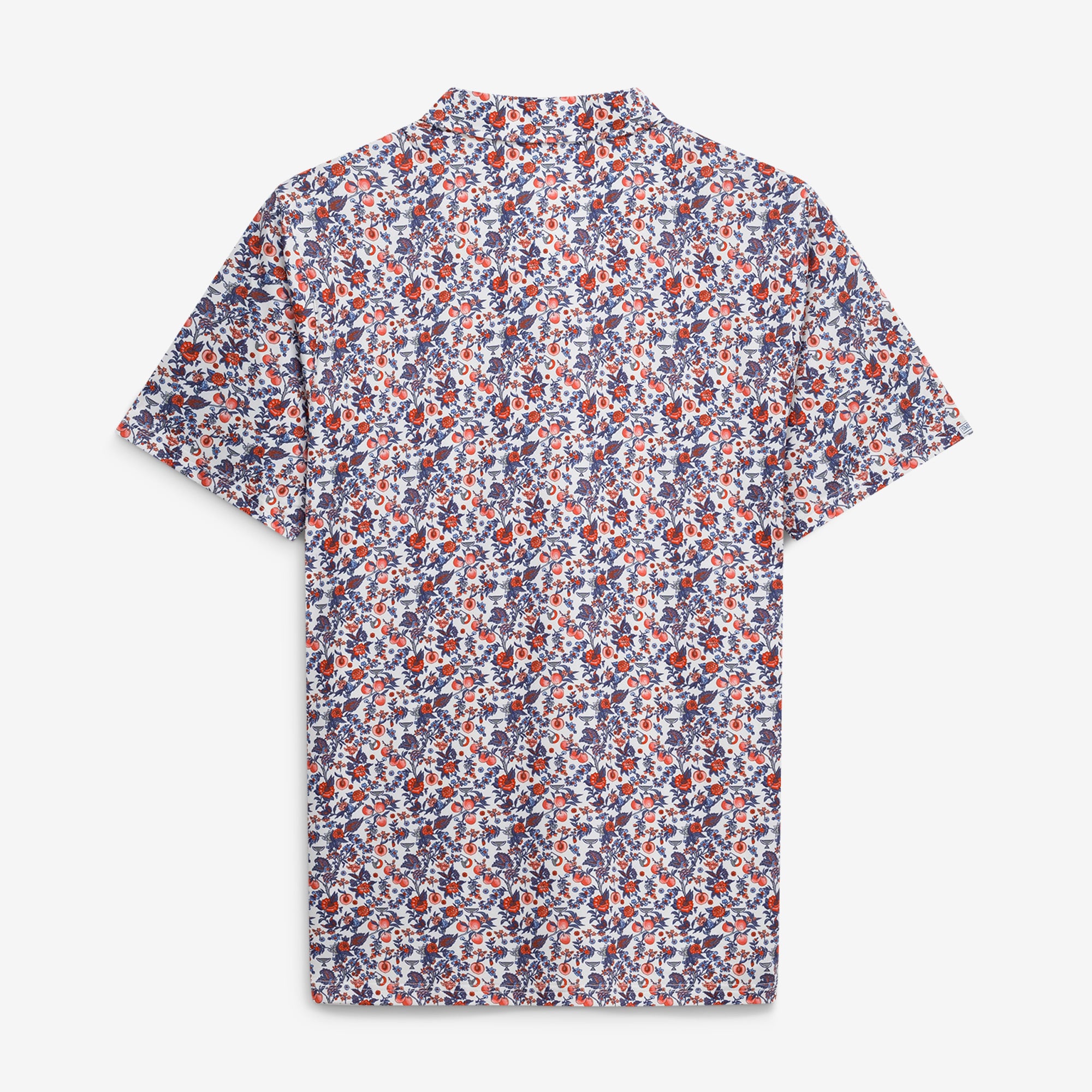 Men's Smith & Quinn White 2026 TOUR Championship Paisley Peaches Teddy Polo
