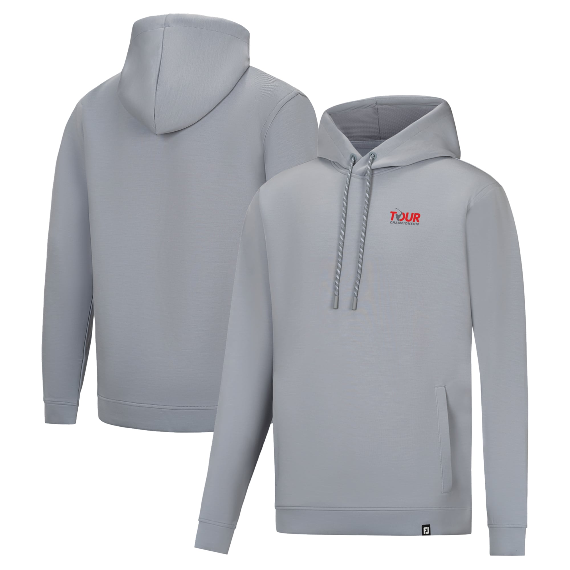 Youth FootJoy Gray TOUR Championship Pullover Tri-Blend Hoodie
