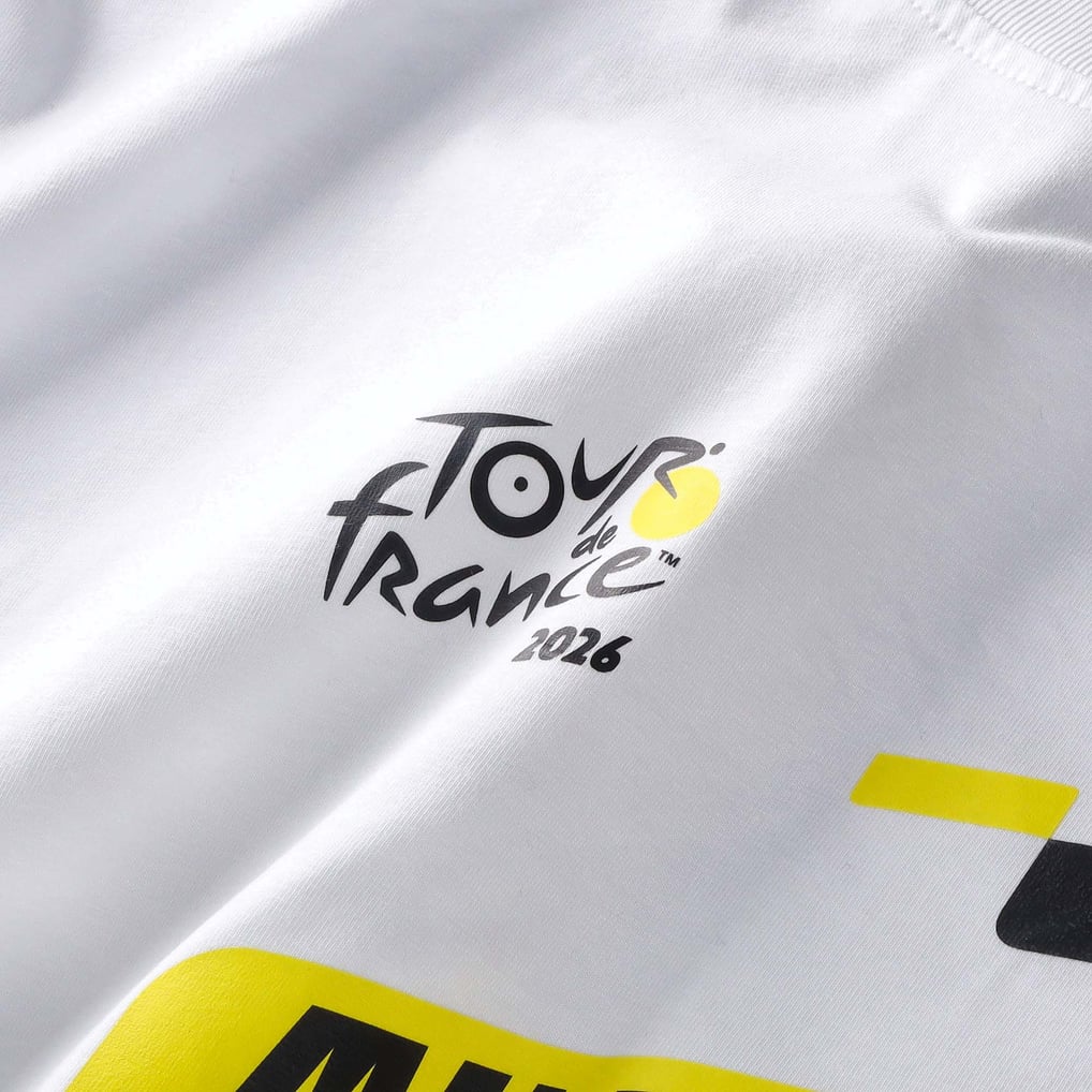 T-shirt Tour De France 2026 – Collection Officielle Parcours, Coton, Adulte S-XXL