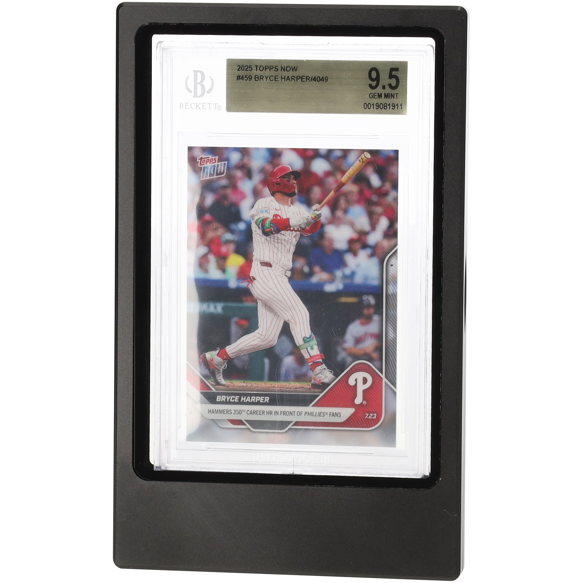 Premier Trading Card Slab Holder with Kickstand - UV Protected & Fits Any Grading Company