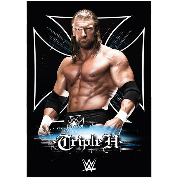 WWE Triple H Graphic Poster - Unframed A2