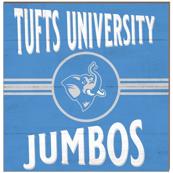 Tufts Jumbo Logo College Flags & Banners Co. Tufts Jumbos Flag