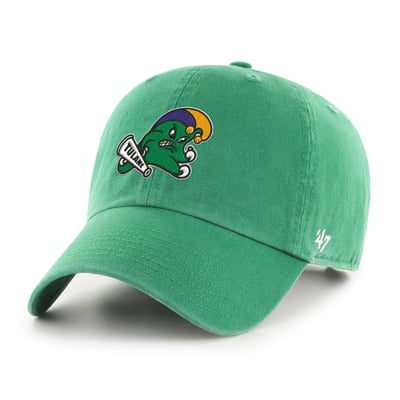 Tulane Green Wave '47 Mardi Gras Clean Up Adjustable Hat - Kelly Green
