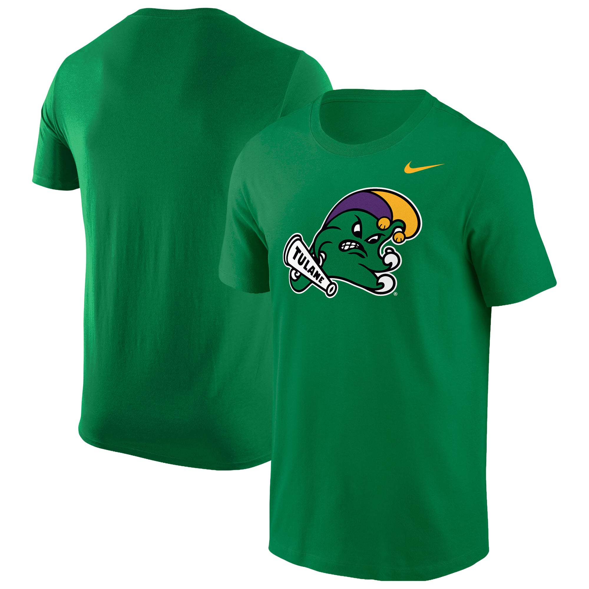 T-shirt Nike vert Tulane Green Wave pour homme
