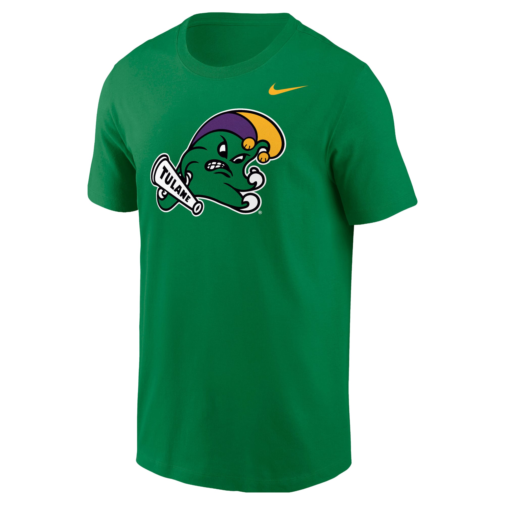 T-shirt Nike vert Tulane Green Wave pour homme