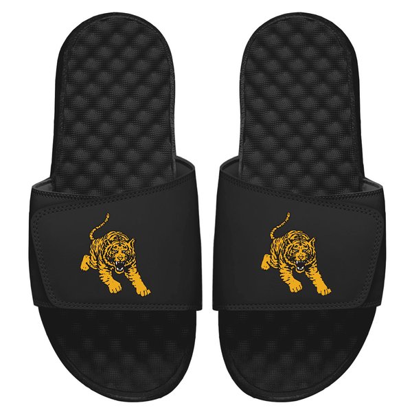 ISLIDE Black and Gold Men\'s Sandals Mens UCF Shoes, Mens UCF Shoe, Socks | shop.ucfknights.com main image 4