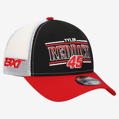 Tyler Reddick New Era 9FORTY Trucker Adjustable Hat - Black