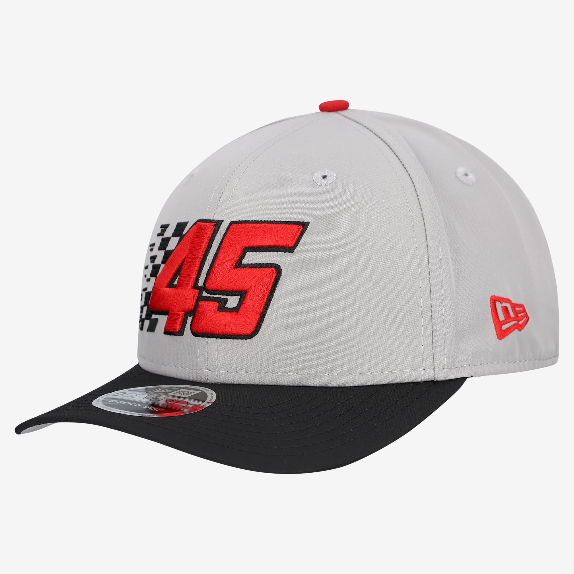 Men's New Era Gray Tyler Reddick Checkered 9SEVENTY Adjustable Hat