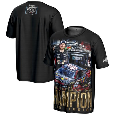 Tyler Reddick ProSphere 2026 Daytona 500 Champion T-Shirt - Black