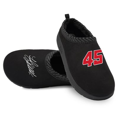 Tyler Reddick ISlide Unisex Number & Signature Mission Slippers - Black