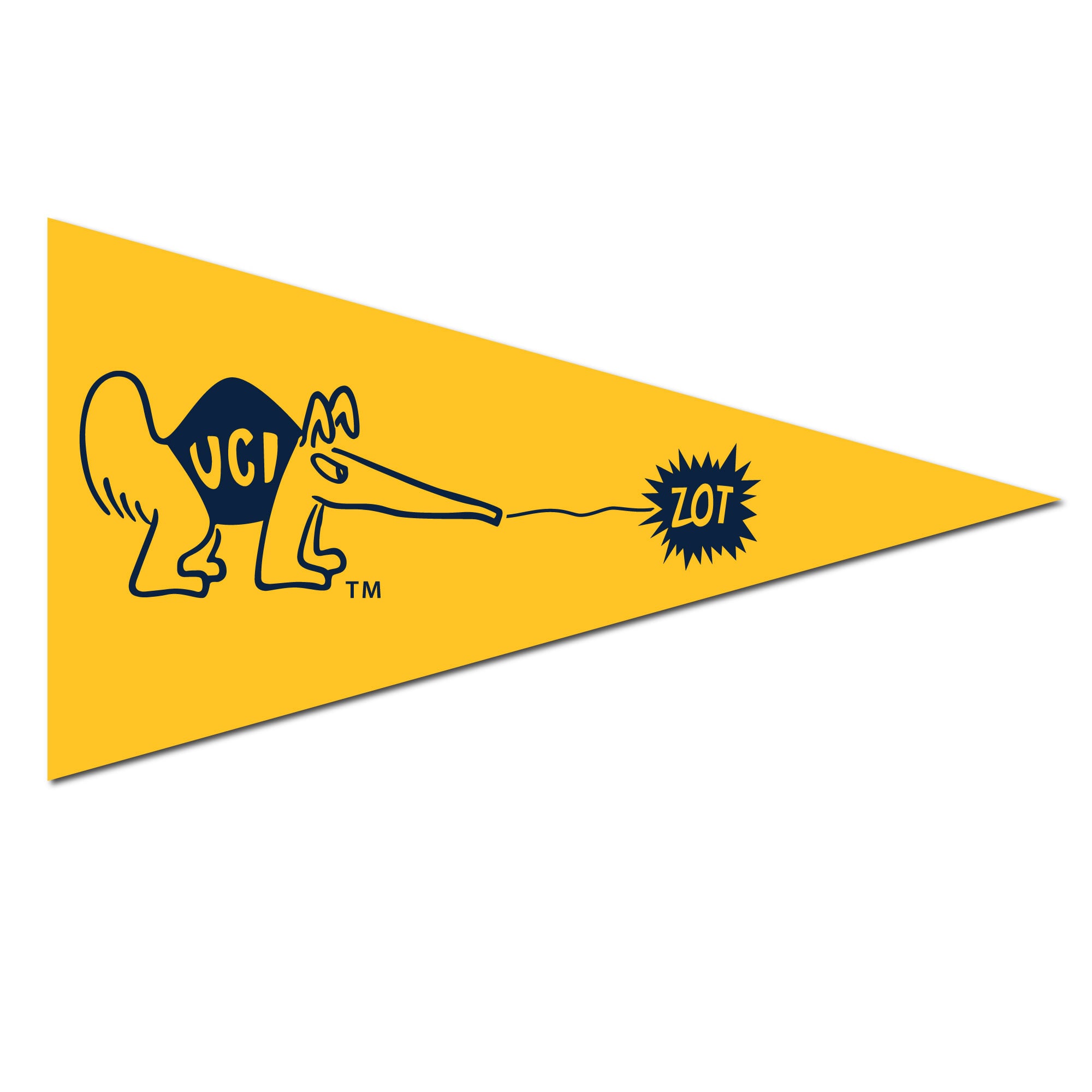 University Of California Irvine Gartenflagge – Mit Ameisenbären-Design, 100% Polyester, Doppelseitig