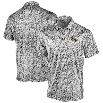UCF Knights Antigua Flourish Polo - Black