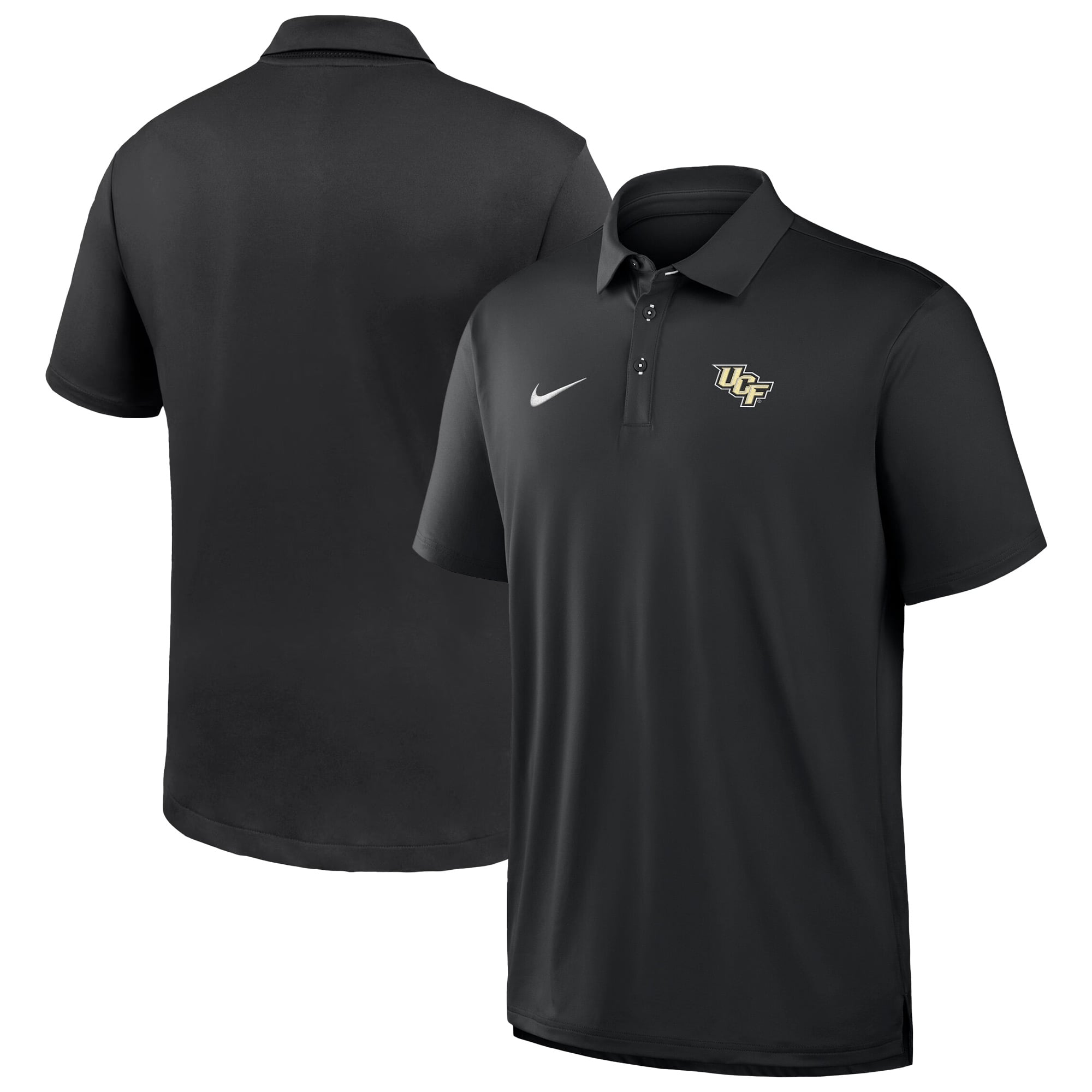 Men's Nike Black UCF Knights 2026 Sideline Polo