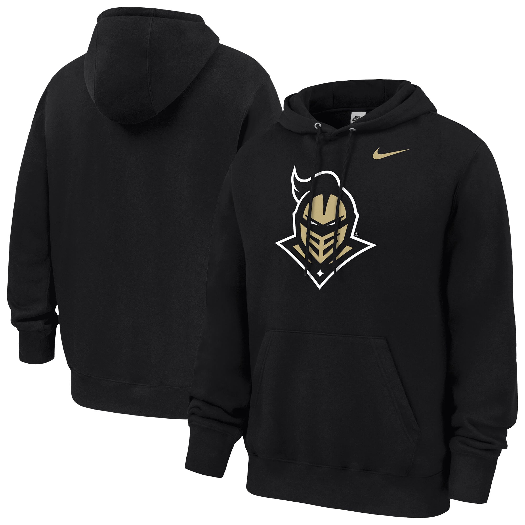 Sweat à capuche en polaire Nike UCF Knights Club noir pour homme