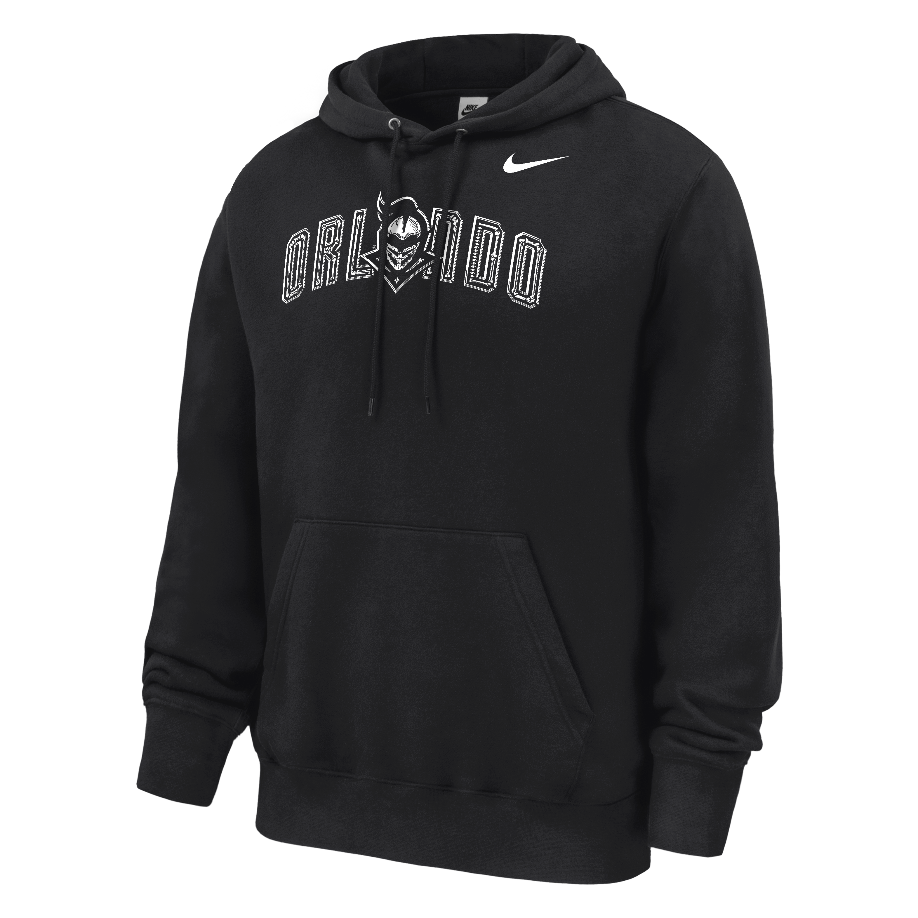 Sweat à capuche en polaire Nike Black UCF Knights Fright Mode pour homme