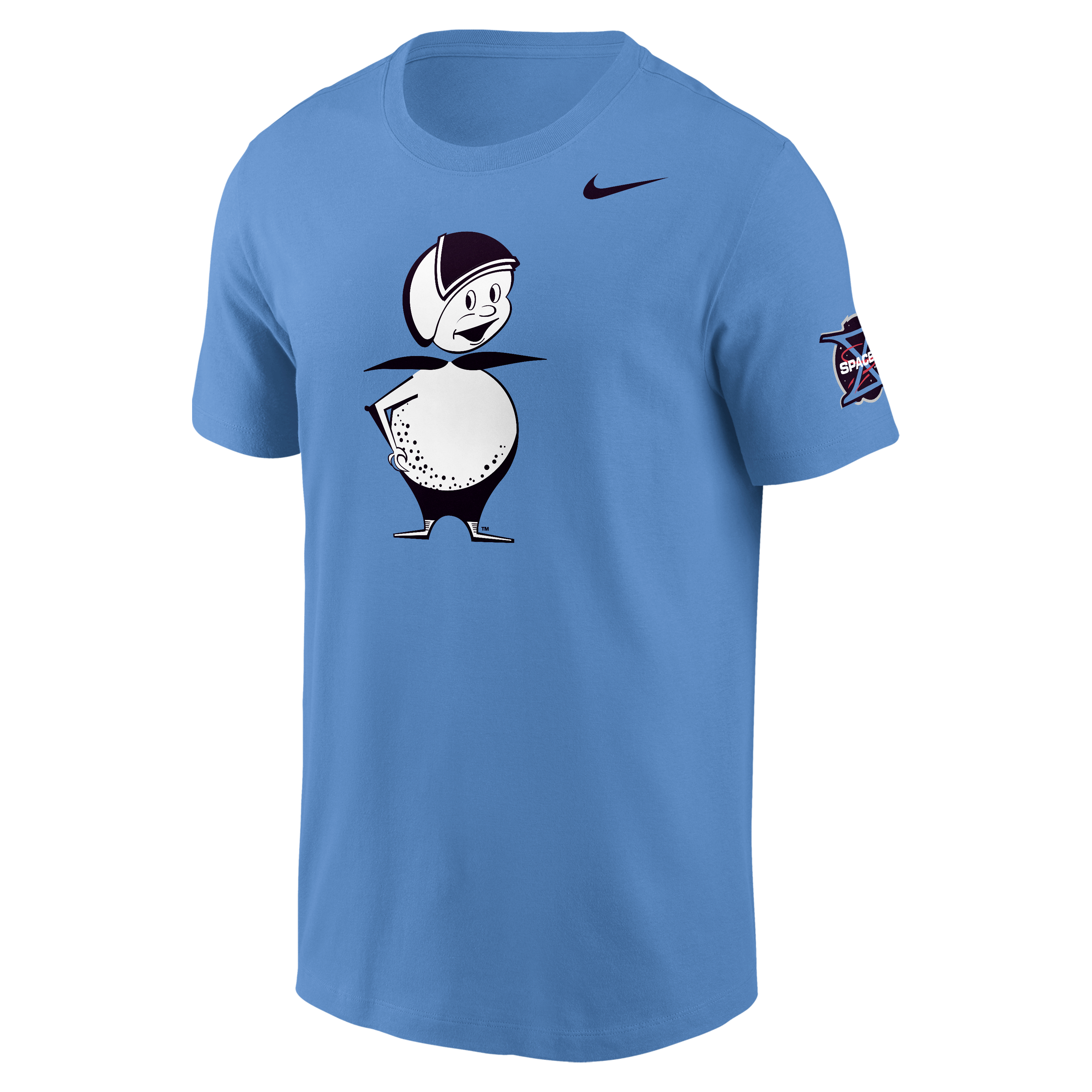 T-shirt Nike Dri-FIT bleu clair pour homme UCF Knights 2026 Space Game