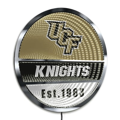 UCF Knights Three-Cell Circular Infinity Light