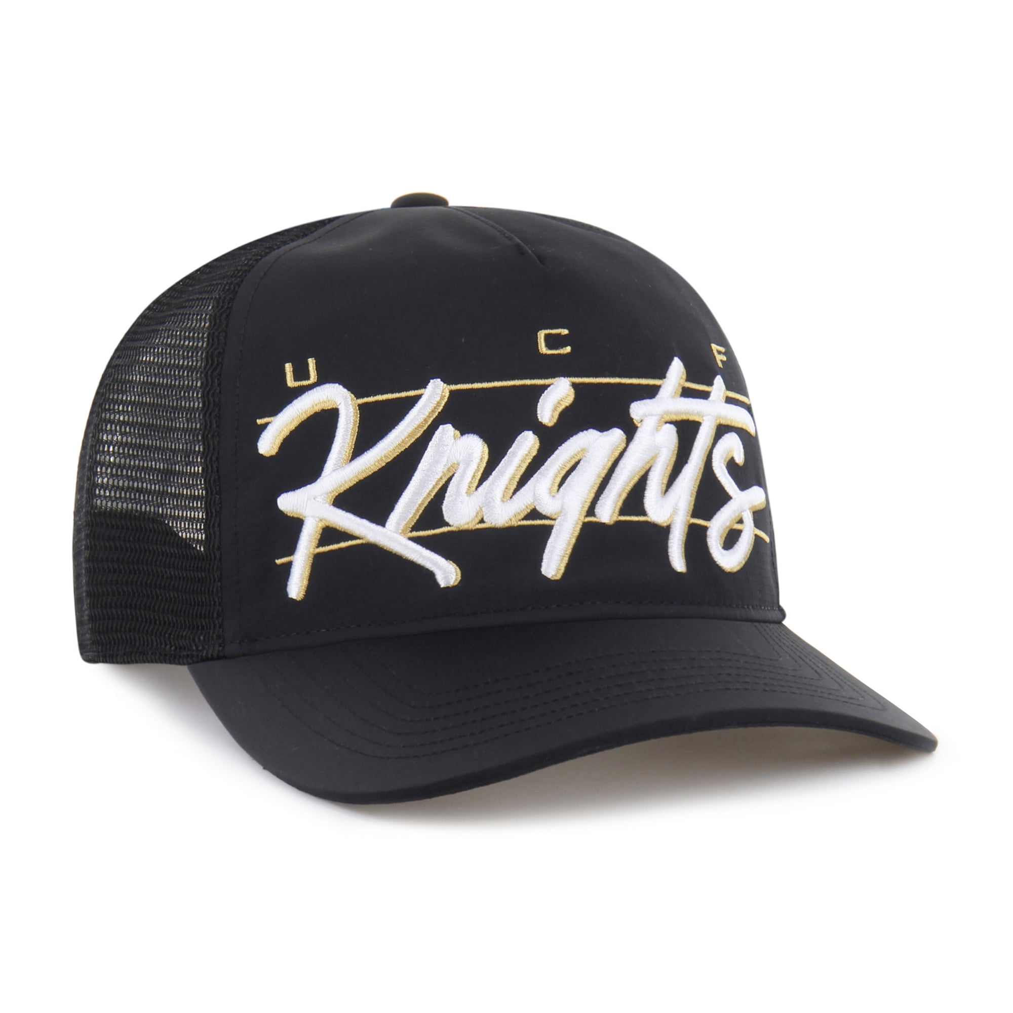 Unisex '47 Black UCF Knights brrr° Condor Mesh Hitch Adjustable Hat