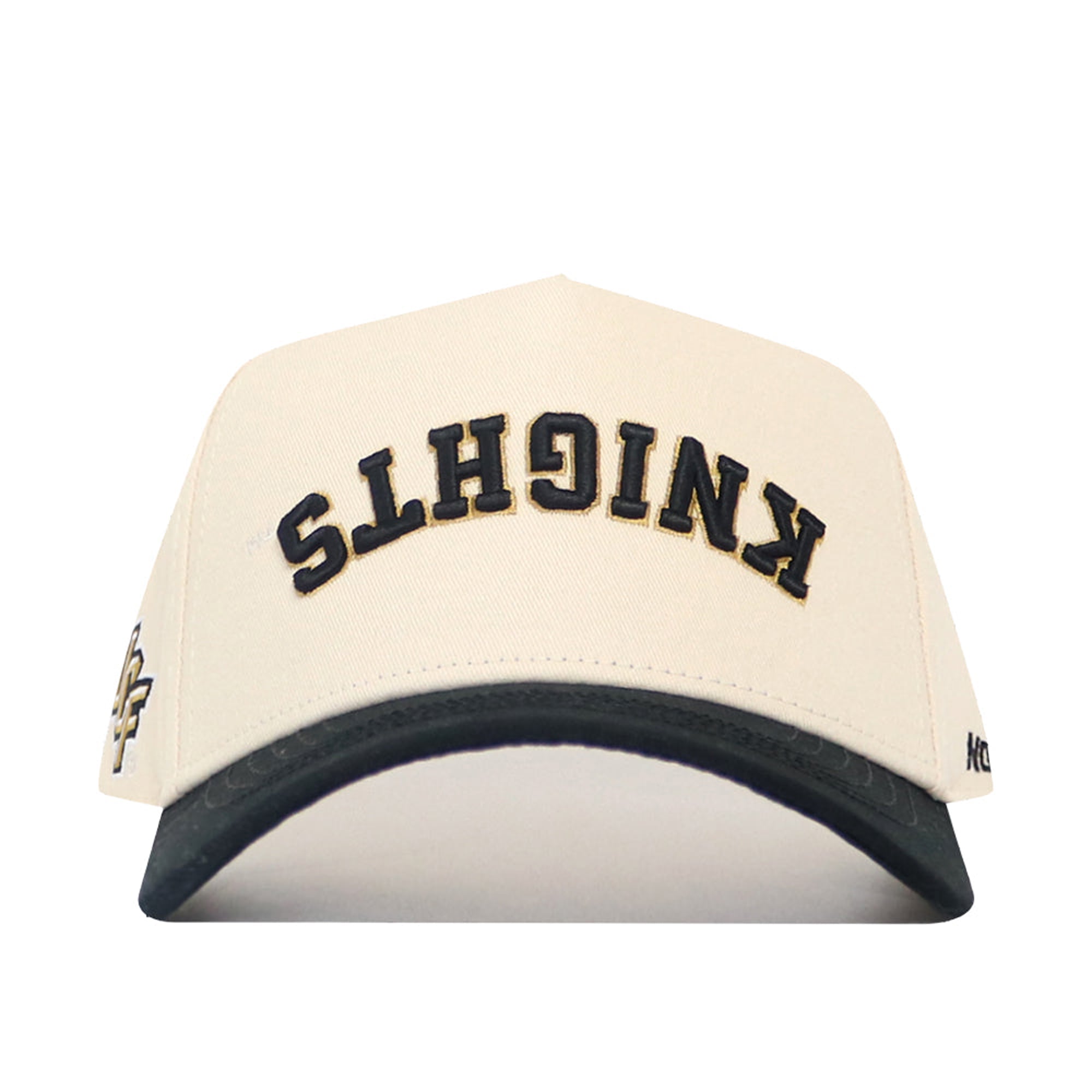 Casquette unisexe No Rivals Natural/Black UCF Knights Upside Down Classic Colors ajustable