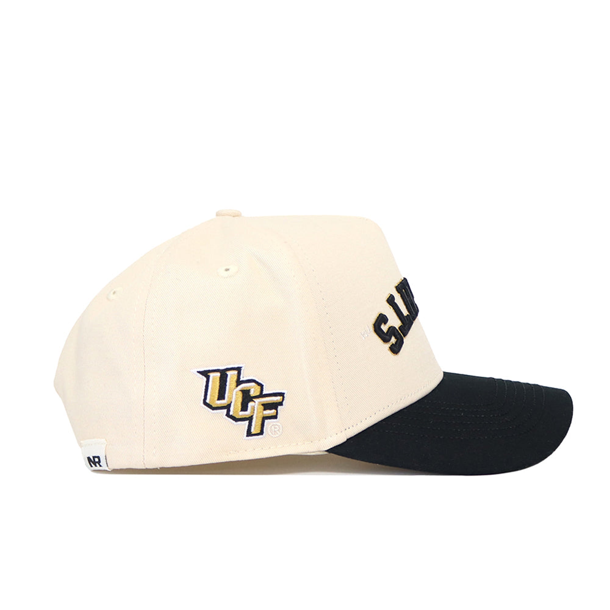 Casquette unisexe No Rivals Natural/Black UCF Knights Upside Down Classic Colors ajustable