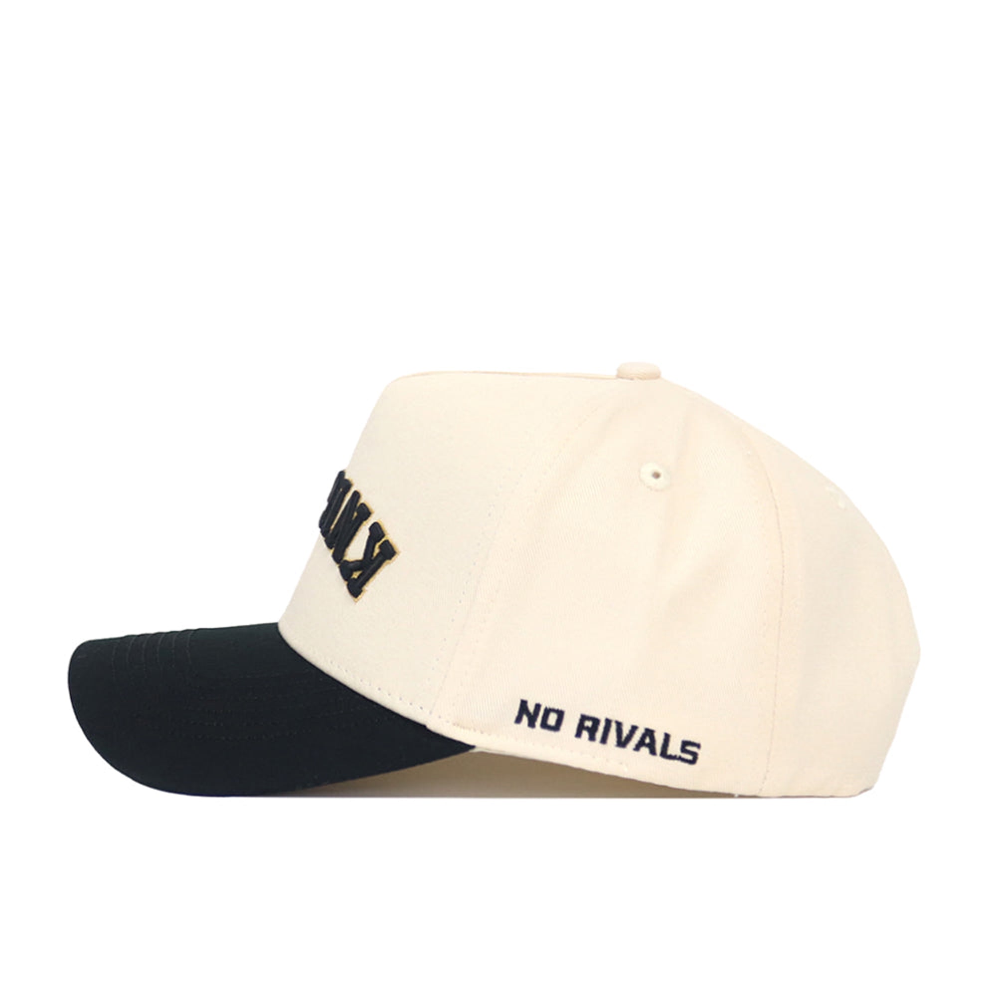 Casquette unisexe No Rivals Natural/Black UCF Knights Upside Down Classic Colors ajustable