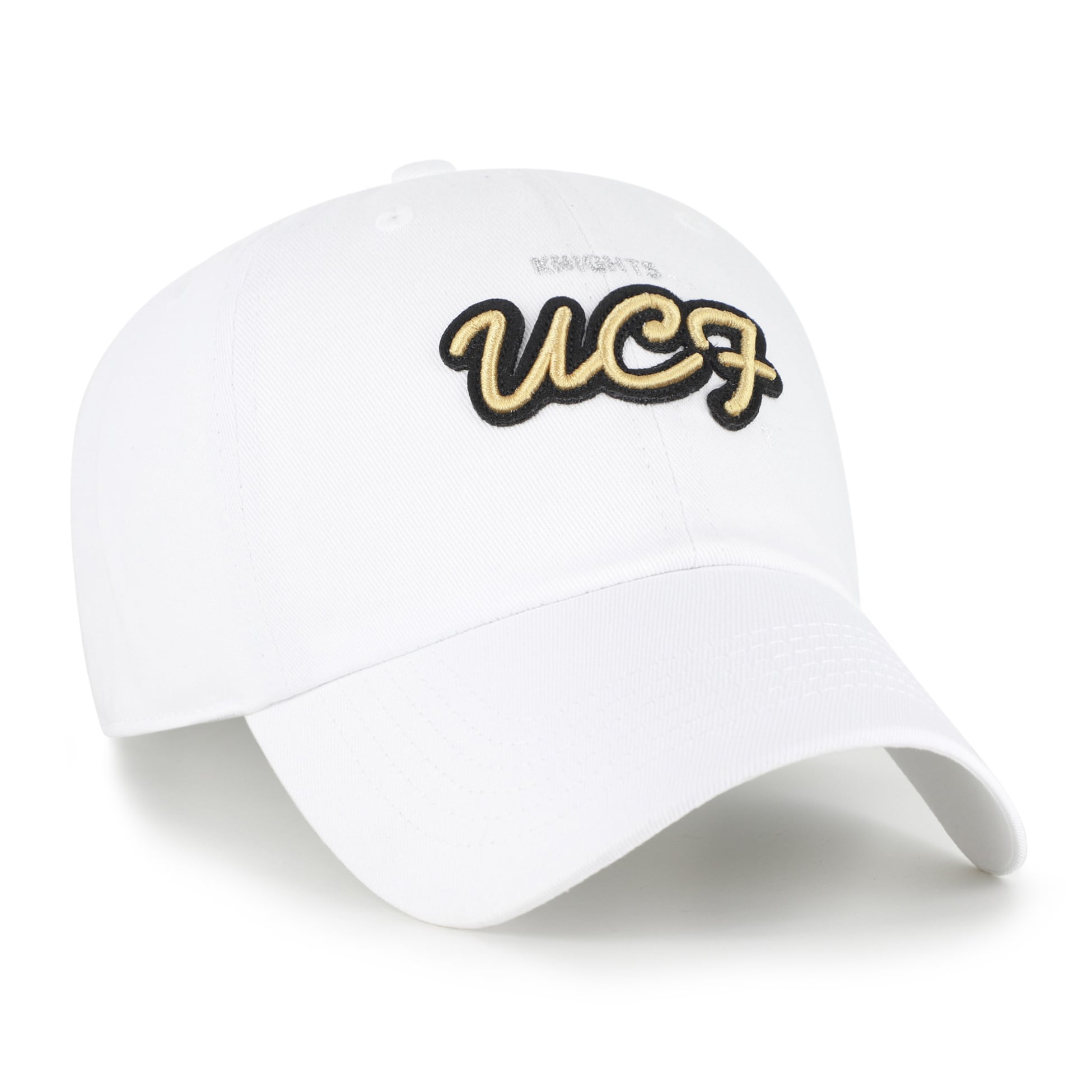 Women's '47 White UCF Knights Trendy Script Clean Up Adjustable Hat