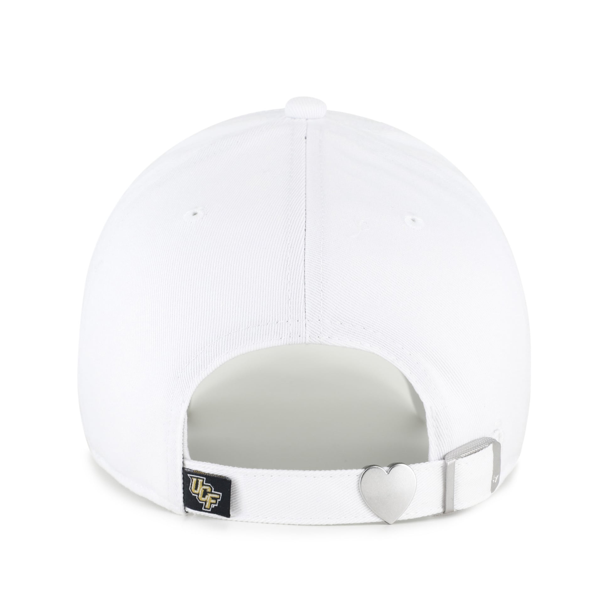 Women's '47 White UCF Knights Trendy Script Clean Up Adjustable Hat