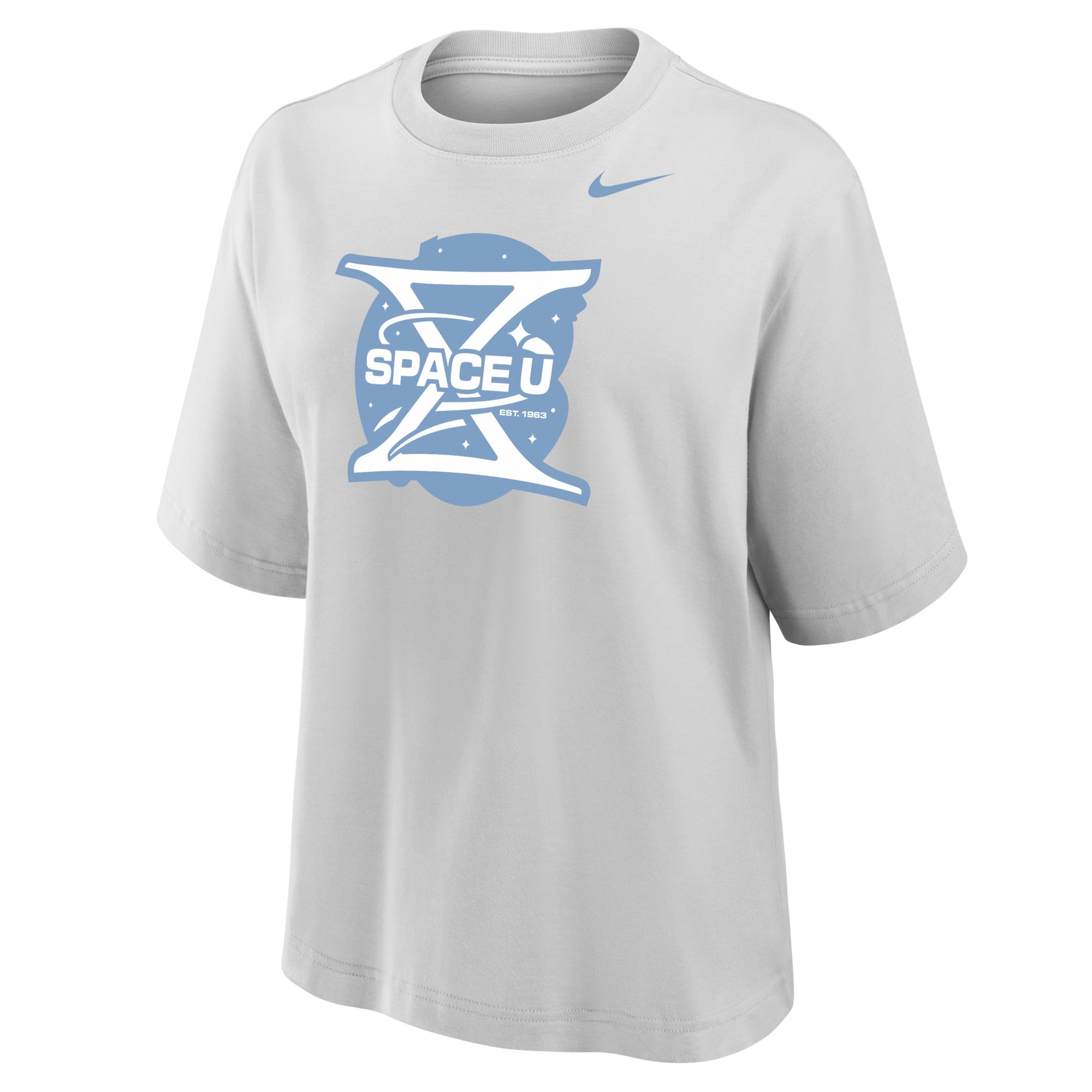 T-shirt Nike gris UCF Knights 2026 Space Game pour femme