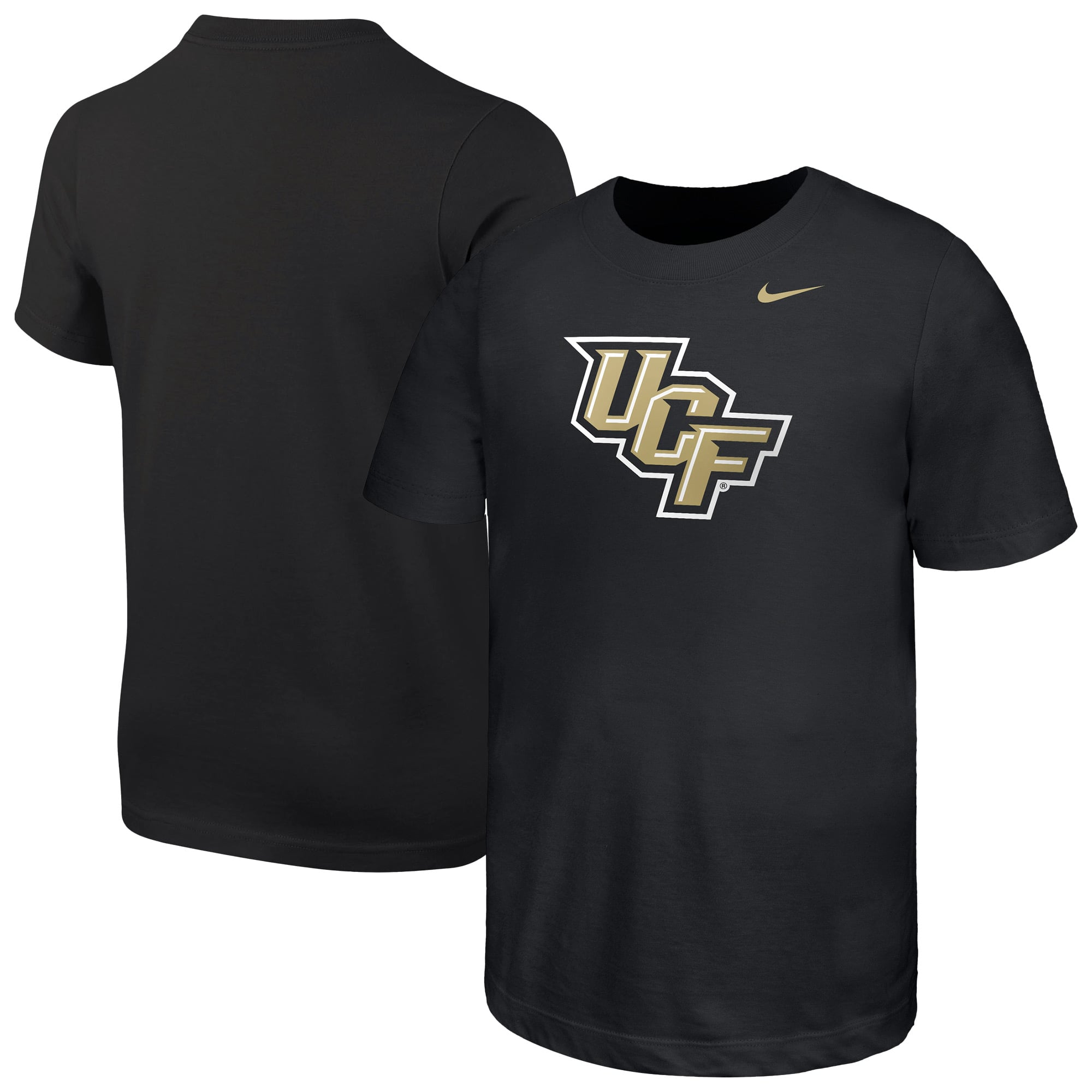 Youth Nike Black UCF Knights Logo T-Shirt