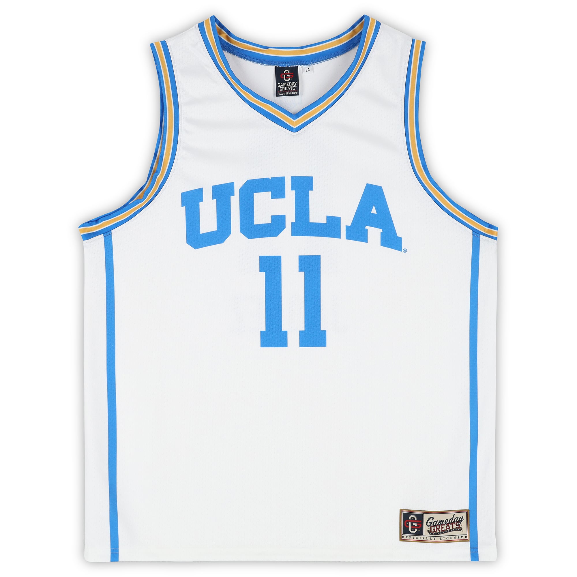 Maillot blanc autographié des UCLA Bruins de Gabriela Jaquez (Gameday Greats)
