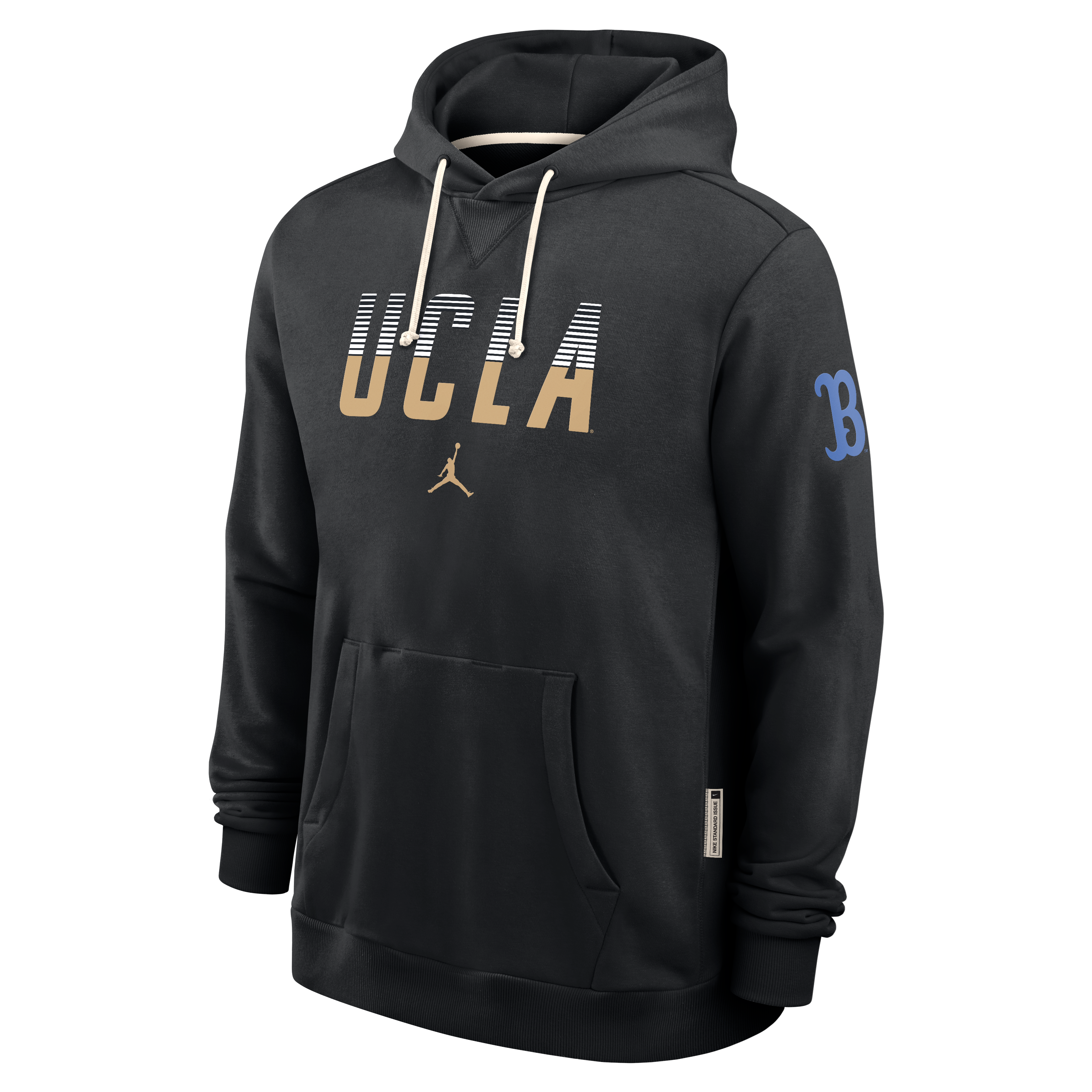 Men's Jordan Brand Black UCLA Bruins 2026 Sideline Standard Issue Dri-FIT Hoodie