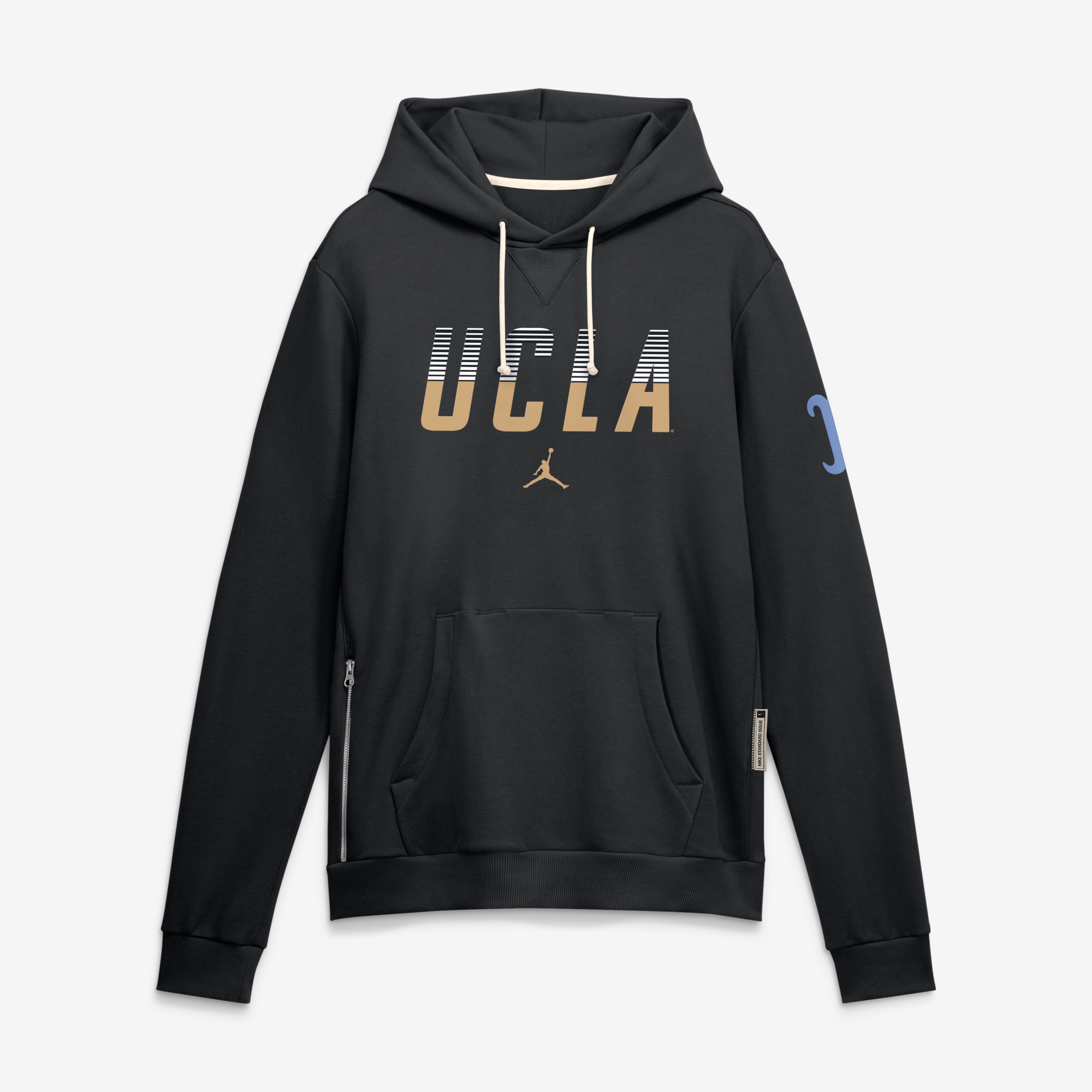 Men's Jordan Brand Black UCLA Bruins 2026 Sideline Standard Issue Dri-FIT Hoodie