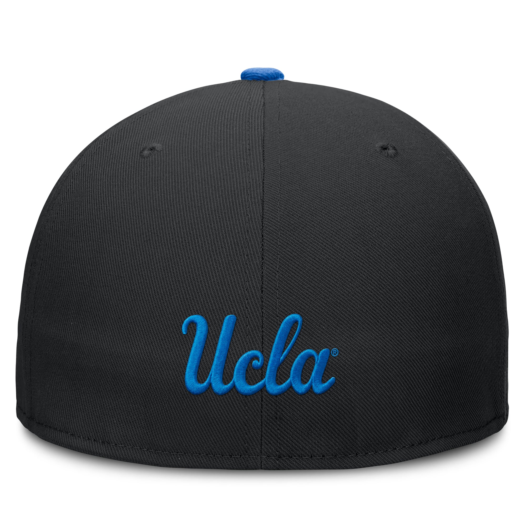 Casquette ajustée Jordan Brand noire UCLA Bruins Dri-FIT Primetime Script pour homme