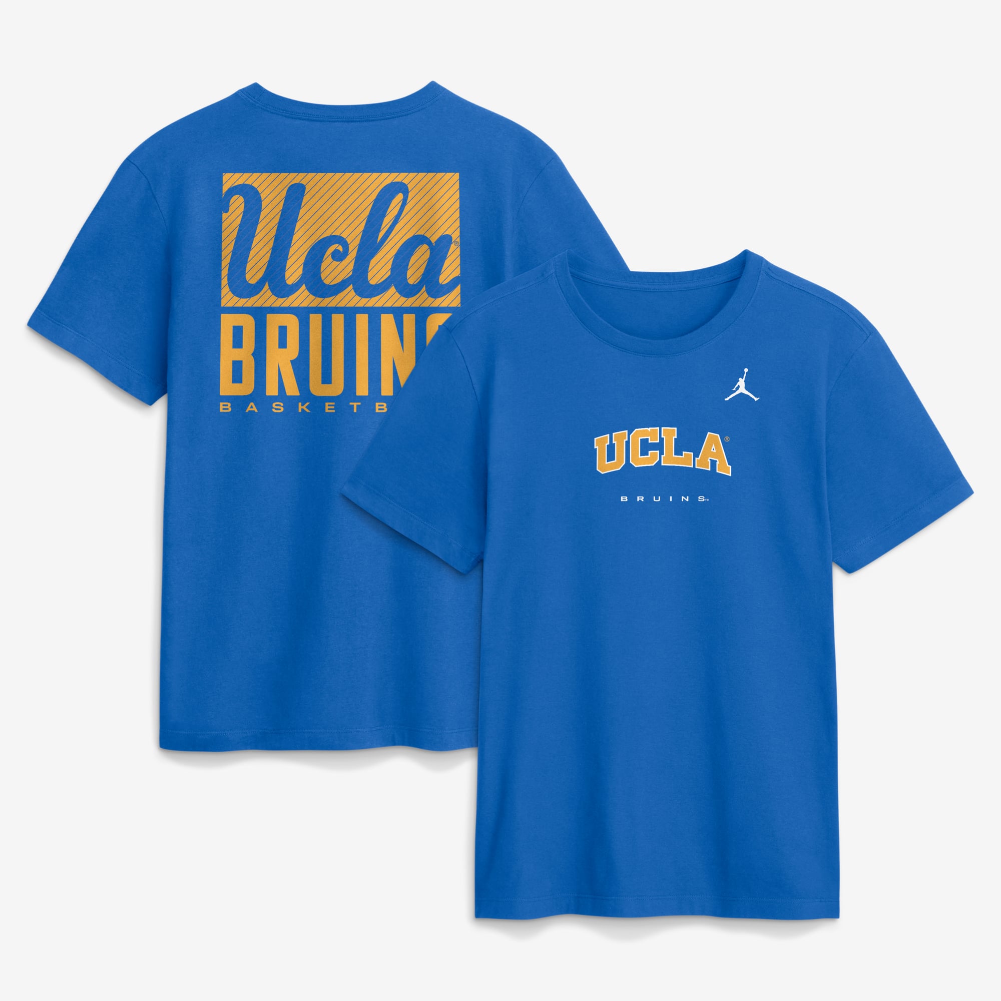 T-shirt Jordan Brand bleu UCLA Bruins Courtside Dri-FIT pour homme