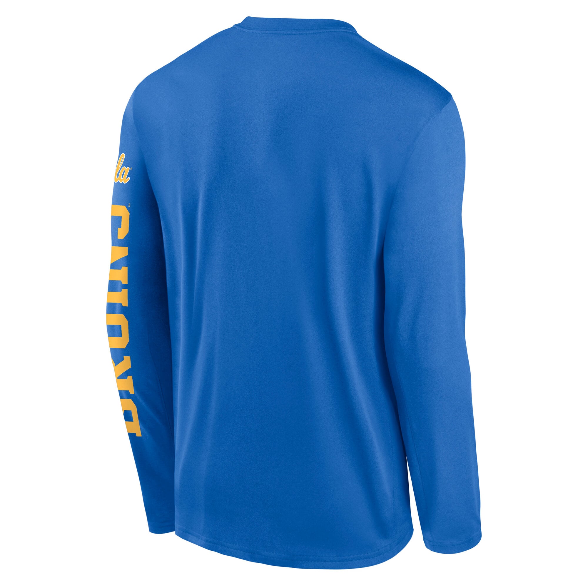 Men's Jordan Brand Blue UCLA Bruins Primetime Logo Sleeve Legend Dri-FIT Long T-Shirt