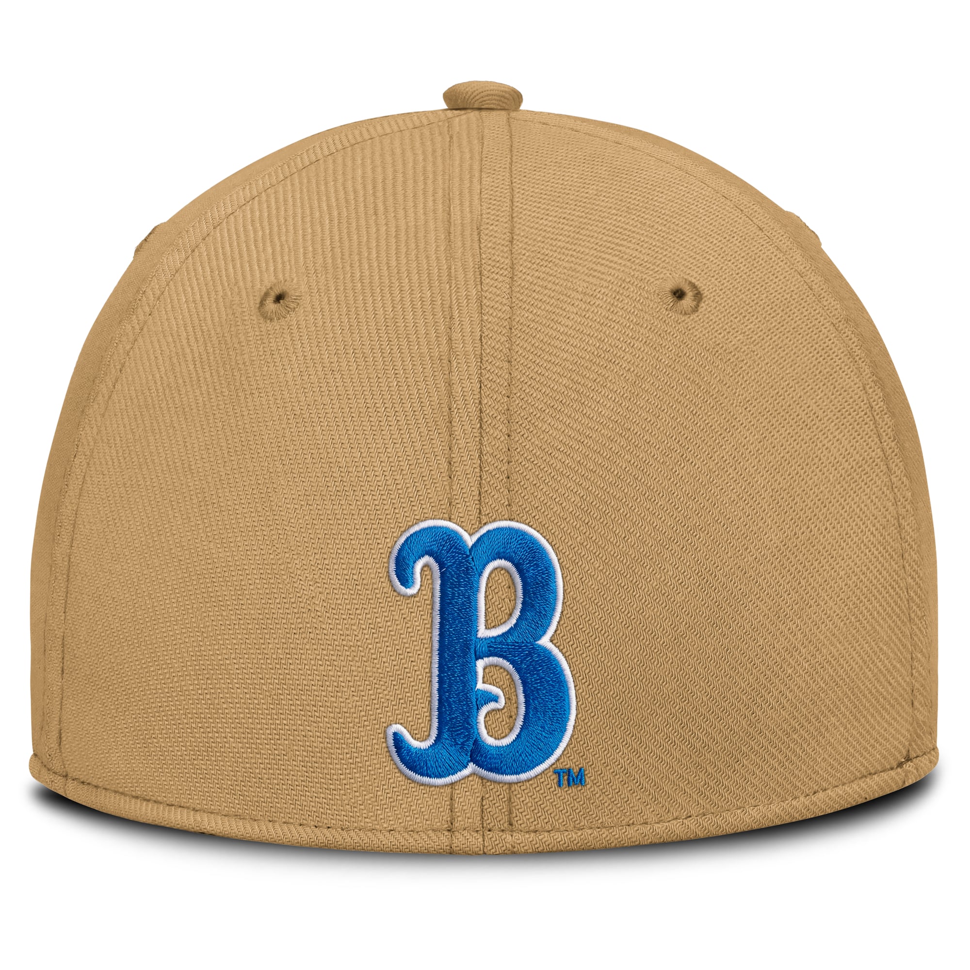 Casquette Jordan Brand Gold UCLA Bruins Letter Rise SwooshFlex Dri-FIT pour homme