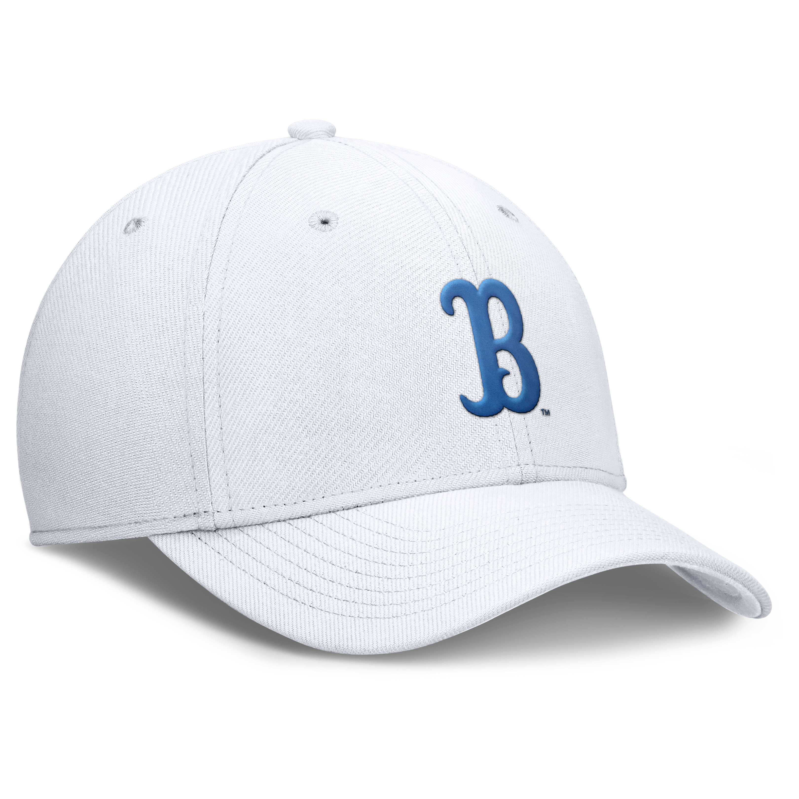 Men's Jordan Brand White UCLA Bruins Rise SwooshFlex Dri-FIT Hat