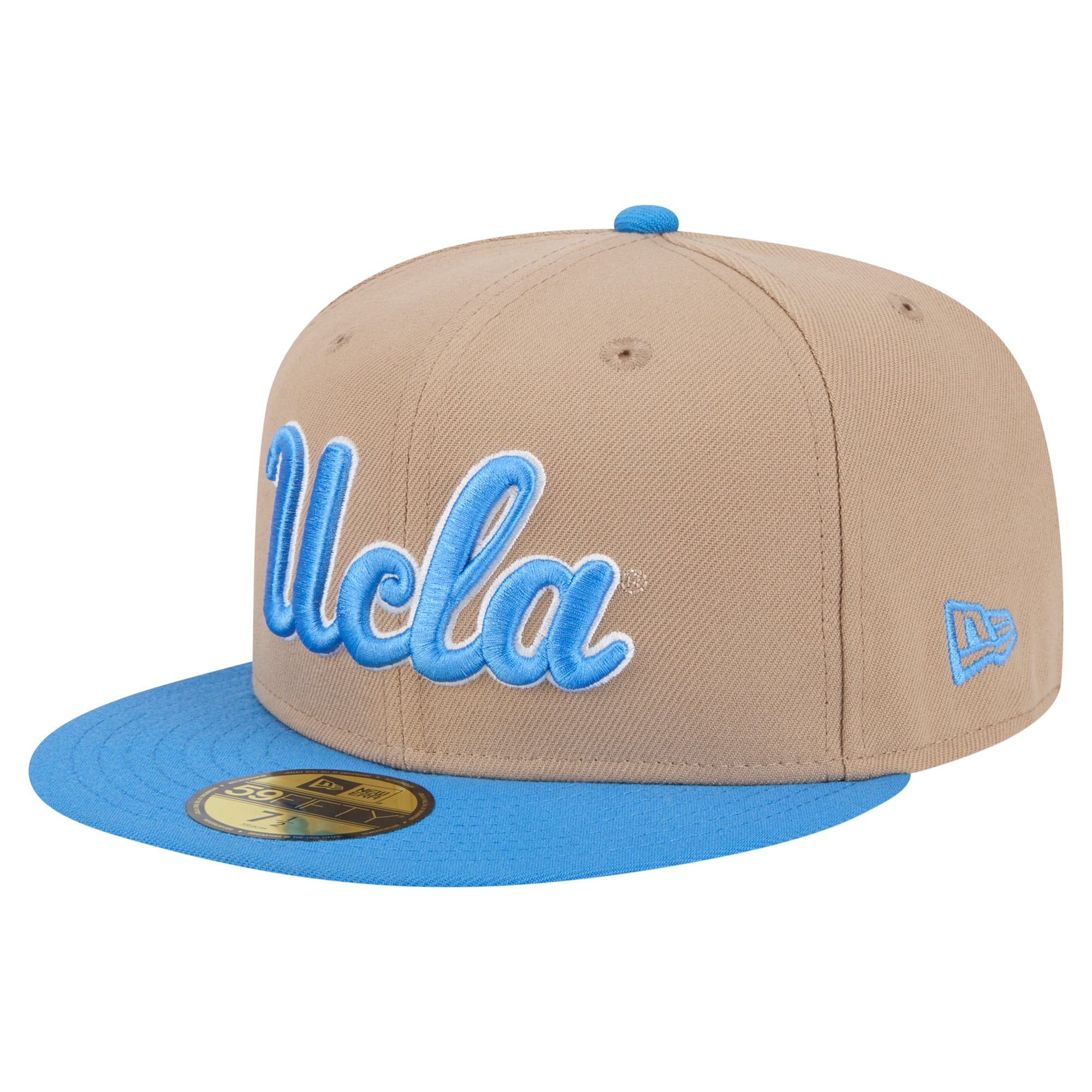 Men's New Era  Khaki UCLA Bruins Two-Tone 59FIFTY Fitted Hat