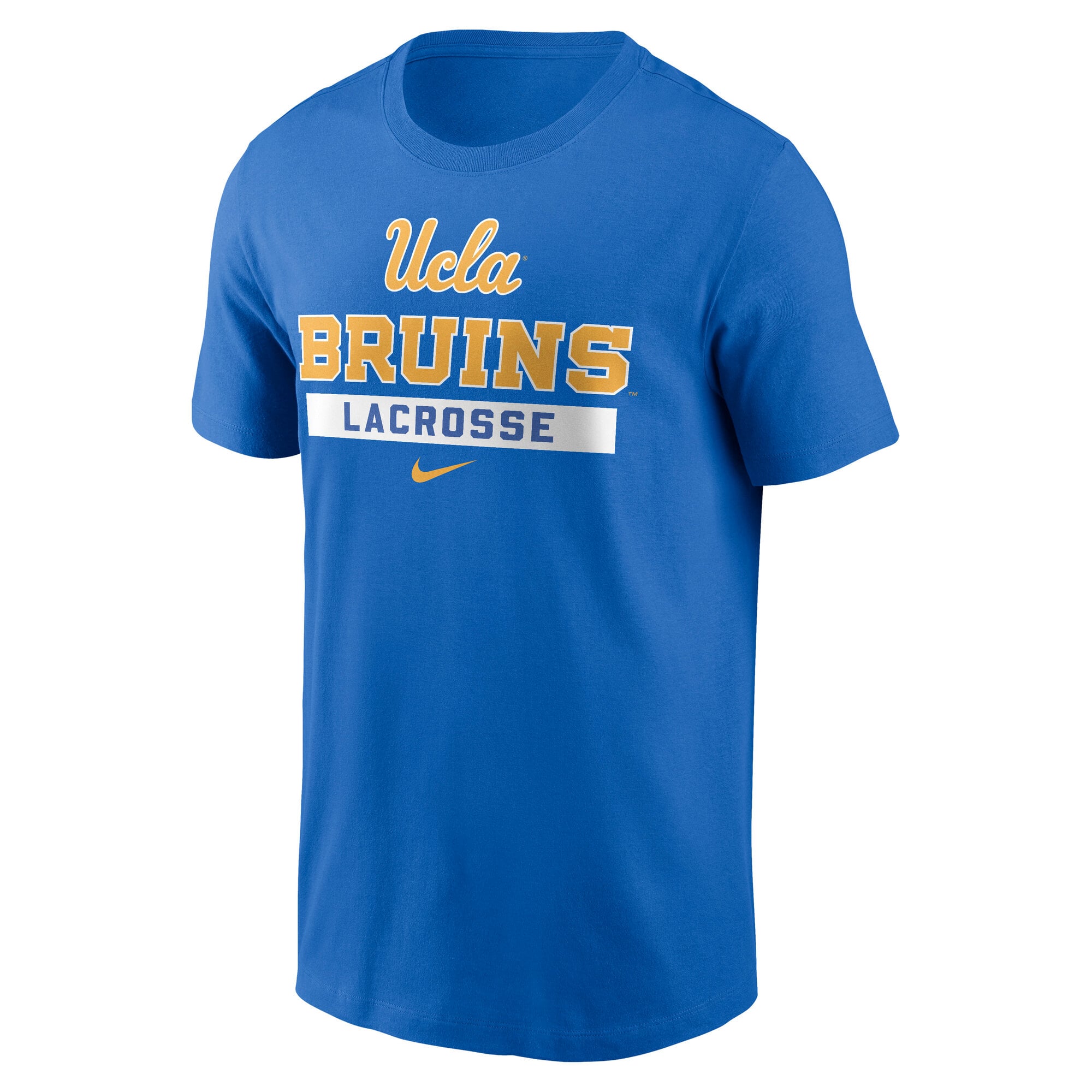 T-shirt de crosse Nike bleu UCLA Bruins pour homme