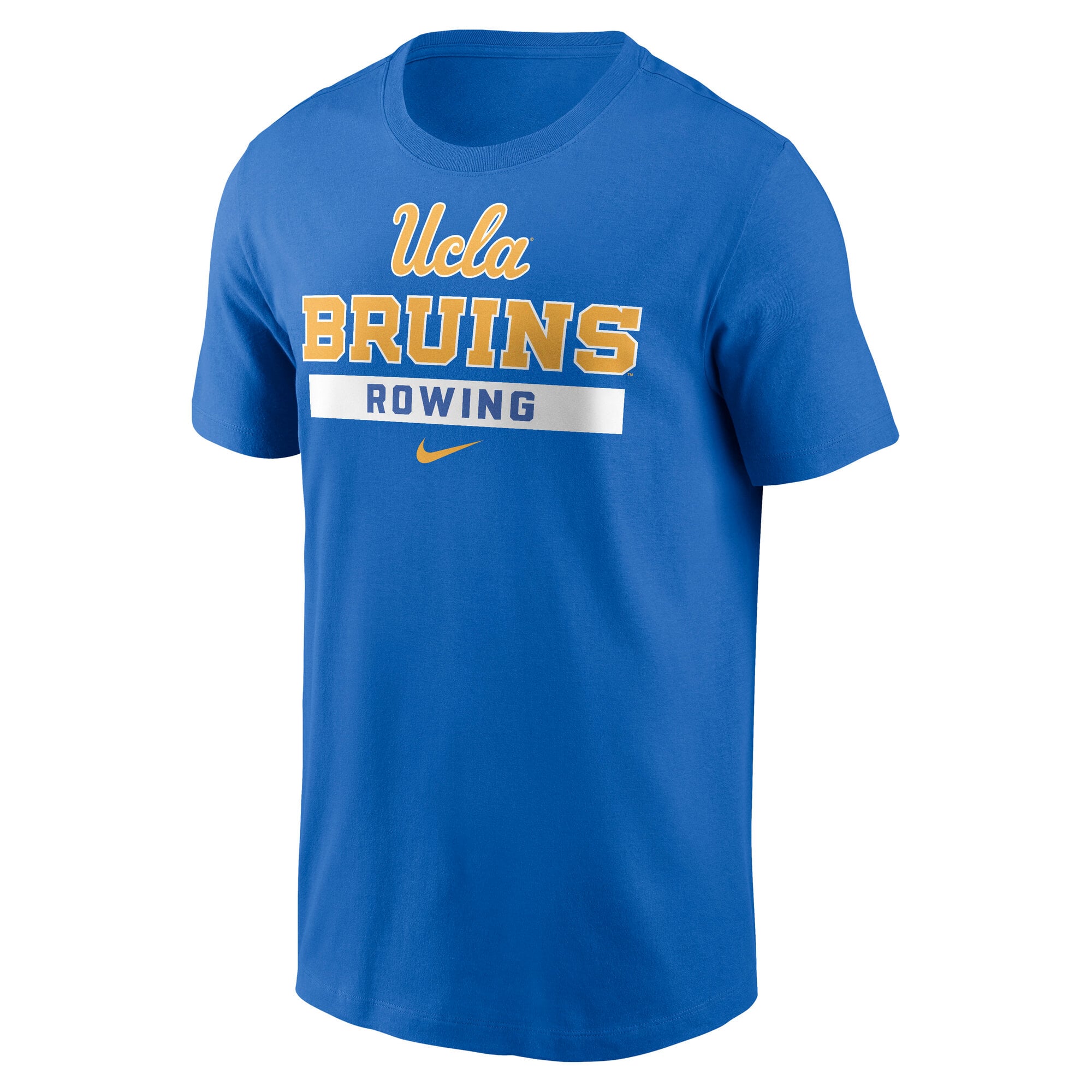 T-shirt Nike bleu pour homme du club d'aviron des Bruins de l'UCLA
